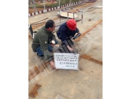 云南，紅河州建水至元陽(yáng)高速公路土建工程，螞蝗塘匝道鋼箱梁焊縫檢測(cè)現(xiàn)場(chǎng)作業(yè)